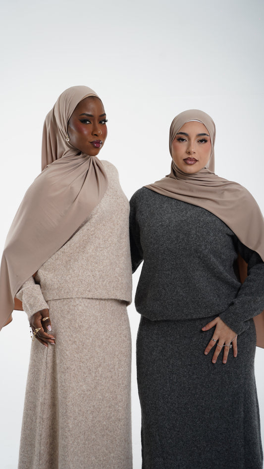 The Comfy Soft Skirt Co-Ord Set