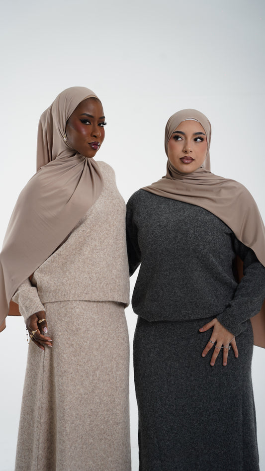 The Comfy Soft Skirt Co-Ord Set